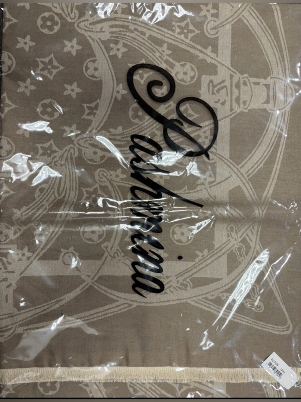 LouisVuitton Designer Inspired Pattern Pahmina